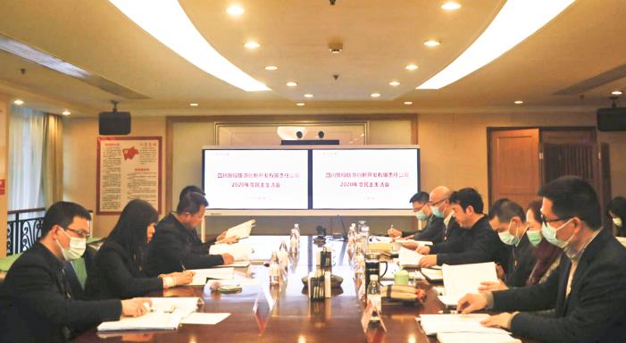 集团辅导督导bti体育创新公司2020年辅导干部民主生涯会